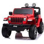 Beneo Jeep Wrangler elektrické autíčko, jednomiestne, červené
