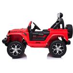Beneo Jeep Wrangler elektrické autíčko, jednomiestne, červené
