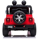 Beneo Jeep Wrangler elektrické autíčko, jednomiestne, červené