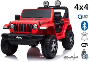 Beneo Jeep Wrangler elektrické autíčko, jednomiestne, červené