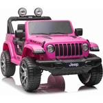 Beneo Jeep Wrangler, elektrické autíčko, jednomiestne, ružové