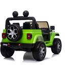 Beneo Jeep Wrangler, elektrické autíčko, jednomiestne, zelené