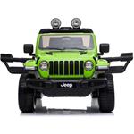 Beneo Jeep Wrangler, elektrické autíčko, jednomiestne, zelené