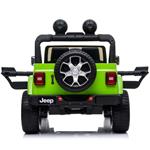 Beneo Jeep Wrangler, elektrické autíčko, jednomiestne, zelené