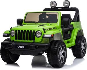 Beneo Jeep Wrangler, elektrické autíčko, jednomiestne, zelené