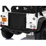 Beneo Land Rover Defender 110 SVX, elektrické autíčko, 12V, biele