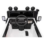 Beneo Land Rover Defender 110 SVX, elektrické autíčko, 12V, biele