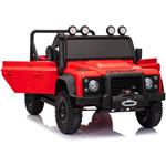 Beneo Land Rover Defender 110 SVX, elektrické autíčko, 12V, červené