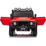 Beneo Land Rover Defender 110 SVX, elektrické autíčko, 12V, červené