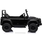 Beneo Land Rover Defender 110 SVX, elektrické autíčko, 12V, čierne