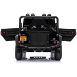 Beneo Land Rover Defender 110 SVX, elektrické autíčko, 12V, čierne