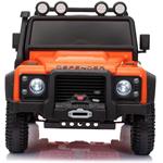 Beneo Land Rover Defender 110 SVX, elektrické autíčko, 12V, oranžové