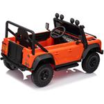 Beneo Land Rover Defender 110 SVX, elektrické autíčko, 12V, oranžové