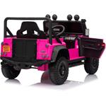 Beneo Land Rover Defender 110 SVX, elektrické autíčko, 12V, ružové