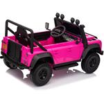 Beneo Land Rover Defender 110 SVX, elektrické autíčko, 12V, ružové