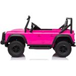 Beneo Land Rover Defender 110 SVX, elektrické autíčko, 12V, ružové