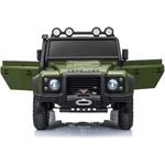 Beneo Land Rover Defender 110 SVX, elektrické autíčko, 12V, zelené