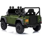 Beneo Land Rover Defender 110 SVX, elektrické autíčko, 12V, zelené