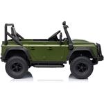Beneo Land Rover Defender 110 SVX, elektrické autíčko, 12V, zelené