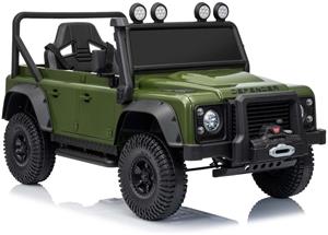 Beneo Land Rover Defender 110 SVX, elektrické autíčko, 12V, zelené