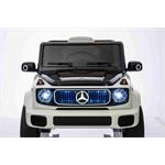 Beneo Mercedes-Benz EQG, elektrické autíčko, 12V, biele