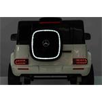 Beneo Mercedes-Benz EQG, elektrické autíčko, 12V, biele