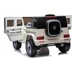 Beneo Mercedes-Benz EQG, elektrické autíčko, 12V, biele