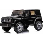 Beneo Mercedes-Benz EQG, elektrické autíčko, 12V, čierne