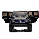 Beneo Mercedes-Benz EQG, elektrické autíčko, 12V, čierne