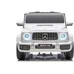 Beneo Mercedes-Benz G63 AMG, elektrické autíčko, 4x50W, biele