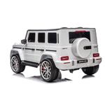 Beneo Mercedes-Benz G63 AMG, elektrické autíčko, 4x50W, biele