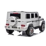Beneo Mercedes-Benz G63 AMG, elektrické autíčko, 4x50W, biele