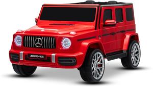 Beneo Mercedes-Benz G63 AMG, elektrické autíčko, 4x50W, červené, (rozbalené)