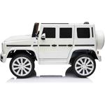 Beneo Mercedes G500, elektrické autíčko, 12V, biele