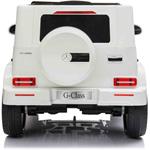 Beneo Mercedes G500, elektrické autíčko, 12V, biele