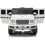 Beneo Mercedes G500, elektrické autíčko, 12V, biele