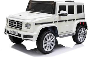 Beneo Mercedes G500, elektrické autíčko, 12V, biele