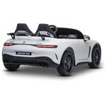 Beneo Mercedes GT63 AMG, elektrické autíčko s pohonom 4x4, 200W, dvojmiestne, biele