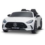 Beneo Mercedes GT63 AMG, elektrické autíčko s pohonom 4x4, 200W, dvojmiestne, biele