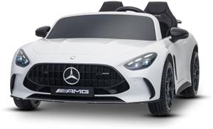 Beneo Mercedes GT63 AMG, elektrické autíčko s pohonom 4x4, 200W, dvojmiestne, biele