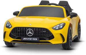 Beneo Mercedes GT63 AMG, elektrické autíčko s pohonom 4x4, 200W, dvojmiestne, žlté