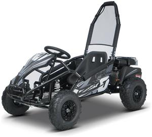 Beneo Motors Buggy RSX, benzínová bugina pre deti, 98cm3, čierna