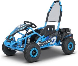 Beneo Motors Buggy RSX, benzínová bugina pre deti, 98cm3, modrá