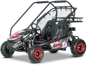 Beneo Motors BUGGY RSX XL, benzínová bugina pre deti, 212cm3, červená
