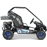 Beneo Motors BUGGY RSX XL, benzínová bugina pre deti, 212cm3, modrá