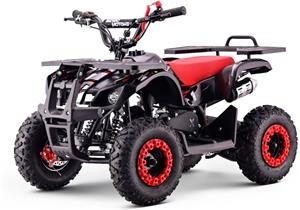 Beneo Motors COBRA, benzínová štvorkolka pre deti, 49cm3, červená