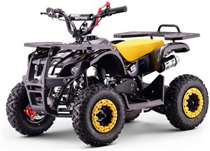 Beneo Motors COBRA, benzínová štvorkolka pre deti, 49cm3, žltá