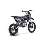 Beneo Motors Cross GRX, benzínový Motocross pre dospievajúce deti aj dospelých, 125cm3, modrý