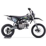 Beneo Motors Cross GRX, benzínový Motocross pre dospievajúce deti aj dospelých, 125cm3, zelený