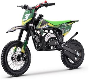 Beneo Motors Cross TRX, benzínový Motocross pre deti, 60cm3, zelený